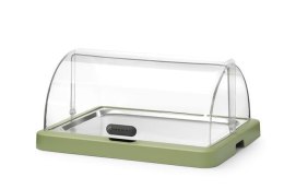 Pojedyncza witrynka chłodząca roll-top Duo UNIQ , HENDI, designed by Robert Bronwasser, zielony, 460x355x(H)220mm, Prostokątny W