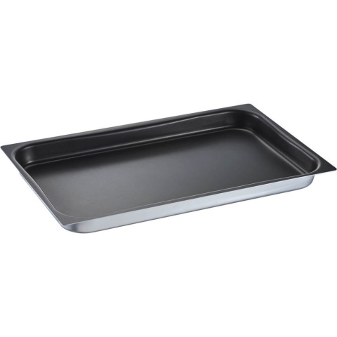 Pojemnik stalowy, nieprzywierający, czarny, GN 1/1 H 40 mm Stalgast