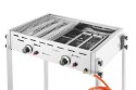 Roast-Master Pro Grill gazowy, HENDI, 11,6kW, 790x560x(H)900mm