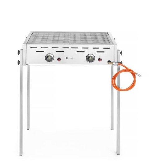 Roast-Master Pro Grill gazowy, HENDI, 11,6kW, 790x560x(H)900mm