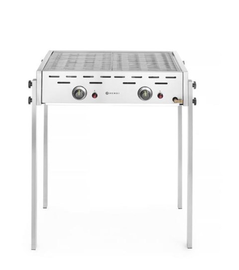 Roast-Master Pro Grill gazowy, HENDI, 11,6kW, 790x560x(H)900mm