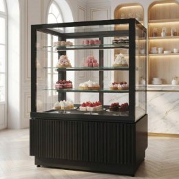 Witryna cukiernicza chłodnicza | Dolce Fresca 1300 | 1345x670x1285 mm Resto Quality