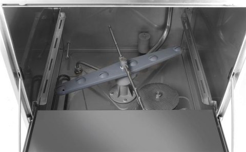 Zmywarka do naczyń 50x50 - sterowana elektronicznie, HENDI, 230V/3600W, 570x600x(H)830mm