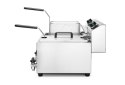 Frytownica MASTERPRO z kranem spustowym - 2 x 8L Hendi