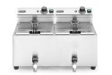 Frytownica MASTERPRO z kranem spustowym - 2 x 8L Hendi