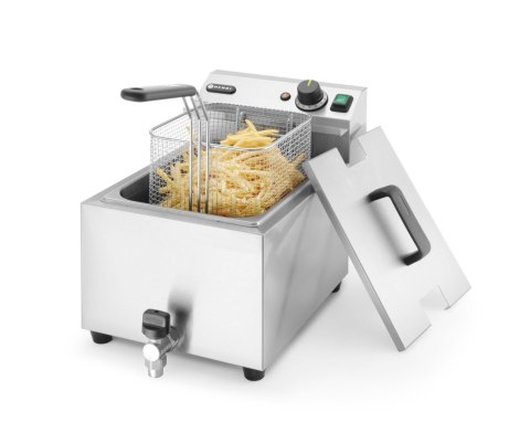 Frytownica MASTERPRO z kranem spustowym - 8L Hendi