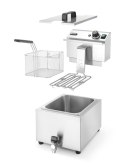 Frytownica MASTERPRO z kranem spustowym - 8L Hendi