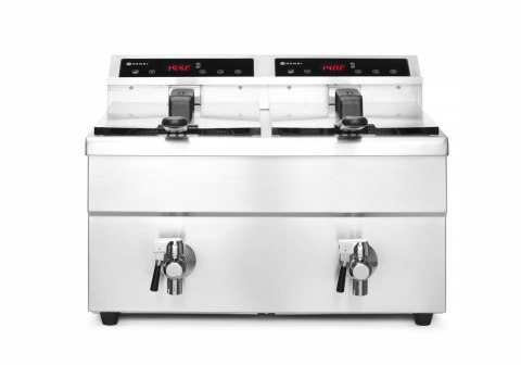 Frytownica indukcyjna KITCHEN LINE - 2x 8 L Hendi