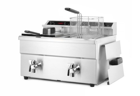 Frytownica indukcyjna KITCHEN LINE - 2x 8 L Hendi