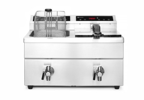Frytownica indukcyjna KITCHEN LINE - 2x 8 L Hendi