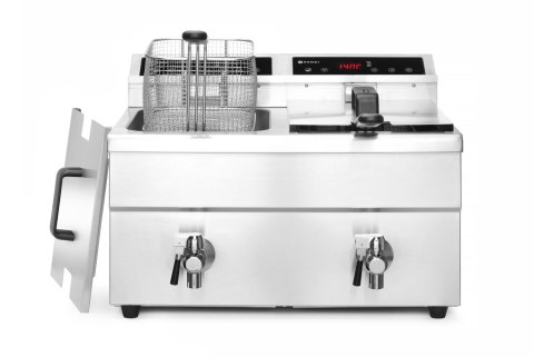 Frytownica indukcyjna KITCHEN LINE - 2x 8 L Hendi