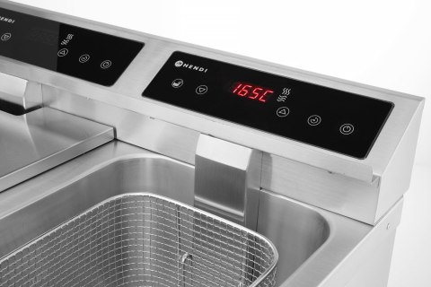 Frytownica indukcyjna KITCHEN LINE - 2x 8 L Hendi