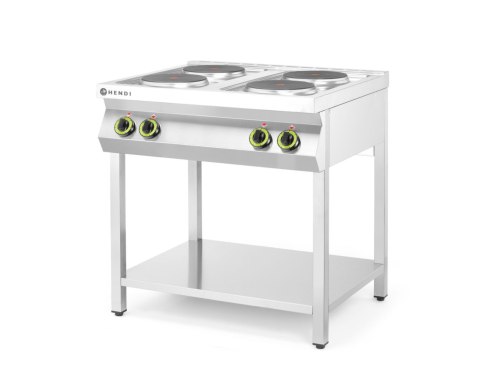 KUCHNIA ELEKTRYCZNA 4-PŁYTOWA KITCHEN LINE NA PODSTAWIE OTWARTEJ Hendi