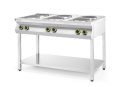 KUCHNIA ELEKTRYCZNA 6-PŁYTOWA KITCHEN LINE NA PODSTAWIE OTWARTEJ Hendi