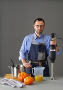 Mikser ręczny 500 ze zmienną prędkością i ramieniem 500mm, HENDI, Kitchen Line, czarny, 230V/500W, o100x916mm