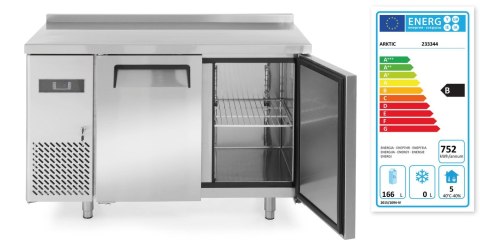 Stół chłodniczy Kitchen Line 2-drzwiowy z agregatem bocznym, linia 600 Hendi