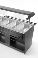 Bufet do potraw, HENDI, GN 1/1, 220-240V/2000W, 1490x765x(H)1370mm