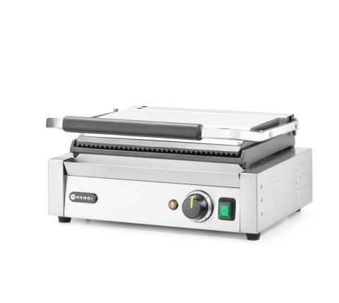 Grill kontaktowy PANINI - ryflowano-gładki Hendi