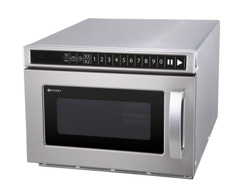 KUCHENKA MIKROFALOWA Z MOŻLIWOŚCIĄ PROGRAMOWANIA, Z PORTEM USB 1800W Hendi