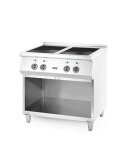 Kuchnia indukcyjna 4-palnikowa, HENDI, 400V/17000W, 800x700x(H)870mm Hendi
