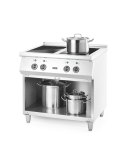 Kuchnia indukcyjna 4-palnikowa, HENDI, 400V/17000W, 800x700x(H)870mm Hendi