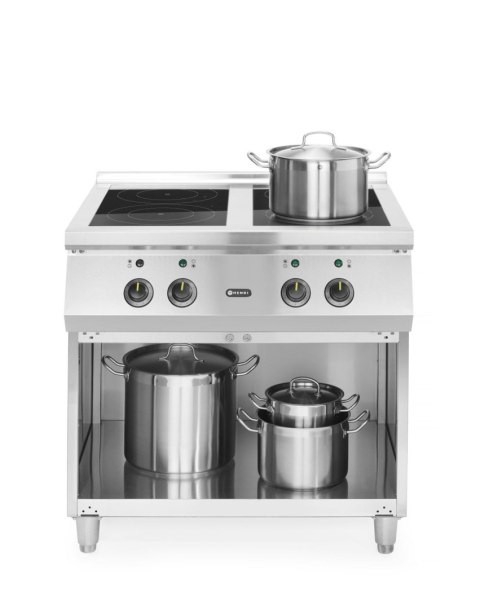 Kuchnia indukcyjna 4-palnikowa, HENDI, 400V/17000W, 800x700x(H)870mm Hendi
