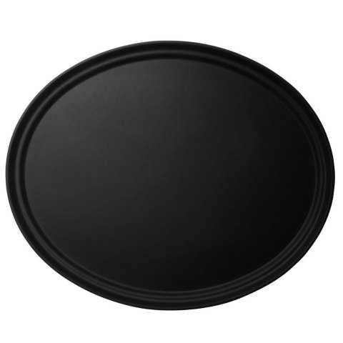 Taca do serwowania CAMBRO CAMTREAD® owalna, antypoślizgowa czarna