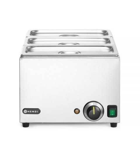 Zestaw: Bemar HENDI RANGER + 3x GN 1/3 z pokrywką, HENDI, GN 1/1, 230V/1000W, 590x332x(H)242mm