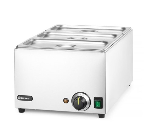 Zestaw: Bemar HENDI RANGER + 3x GN 1/3 z pokrywką, HENDI, GN 1/1, 230V/1000W, 590x332x(H)242mm