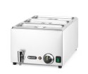 Zestaw: Bemar HENDI Ranger z kranem spustowym + 3x GN 1/3 z pokrywką , HENDI, GN 1/1, 230V/1000W, 604x332x(H)242mm
