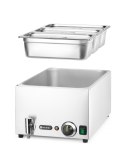 Zestaw: Bemar HENDI Ranger z kranem spustowym + 3x GN 1/3 z pokrywką , HENDI, GN 1/1, 230V/1000W, 604x332x(H)242mm