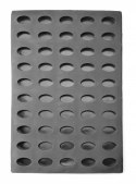 Forma silikonowa OVAL, 570x375x(H)20mm Hendi