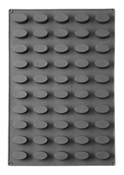 Forma silikonowa OVAL, 570x375x(H)20mm Hendi