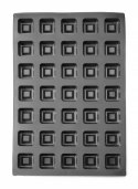 Forma silikonowa SQUARE, 570x375x(H)25mm Hendi