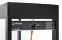Grill gazowy Tampa, HENDI, czarny, 10kW, 1260x580x(H)900mm