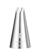 Końcówki do rękawów karbowane śr.6mm Hendi