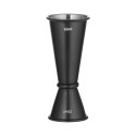 Miara barmańska z pierścieniem, Bar up, 25ml / 50ml, czarny, śr.45x(H)110mm Hendi