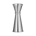Miarka barmańska z pierścieniem, Bar up, 25ml / 50ml, śr.43x(H)110mm Hendi