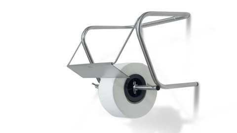 Naścienny, przemysłowy dyspenser na dużą rolkę ręczników papierowych do średnicy max. 350 mm,(h)300 mm, 250x400x(h)280 mm Hendi