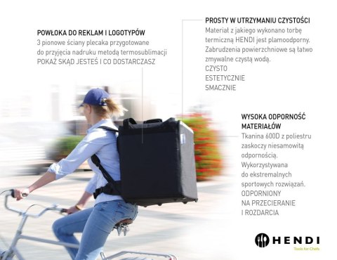 Plecak termiczny dostawczy Hendi