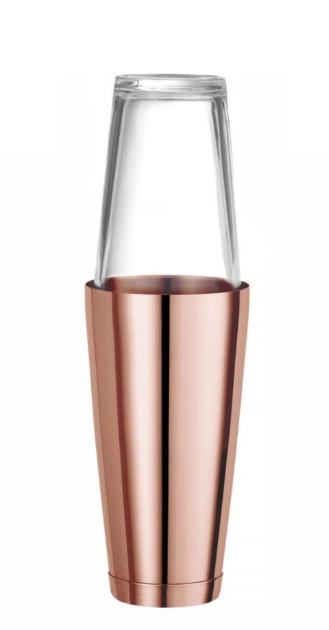 Shaker bostoński, Bar up, 0,8L, miedziany, o90mm Hendi