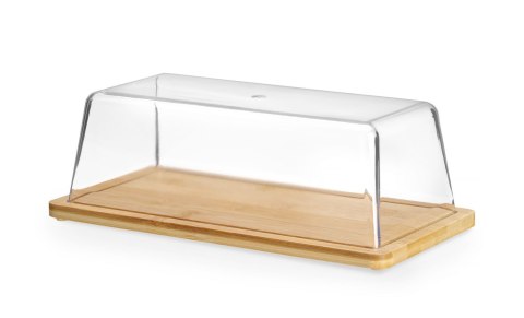 Taca bambusowa z pokrywką, 320x160x(H)110mm Hendi