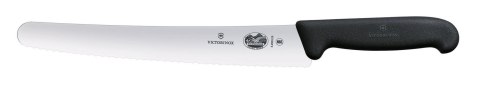 Victorinox Fibrox Nóż cukierniczy, ząbkowany, 26 cm, czarny Hendi