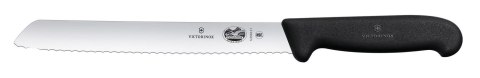 Victorinox Fibrox Nóż do chleba, ząbkowany, czarny Hendi
