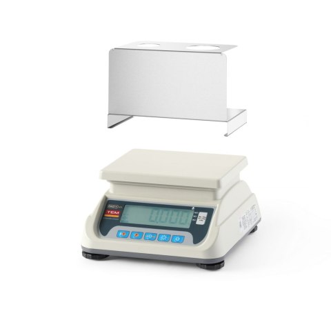 Waga LCD do lodów z portem RS232 i legalizacją, 255x264x(H)244mm Hendi