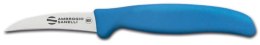 Ambrogio Sanelli Supra Colore, nóż do warzyw, zakrzywiony, NIEBIESKI,7 cm