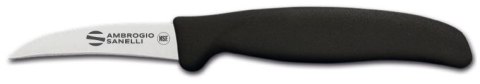 Ambrogio Sanelli Supra, nóż do warzyw, zakrzywiony, 7 cm