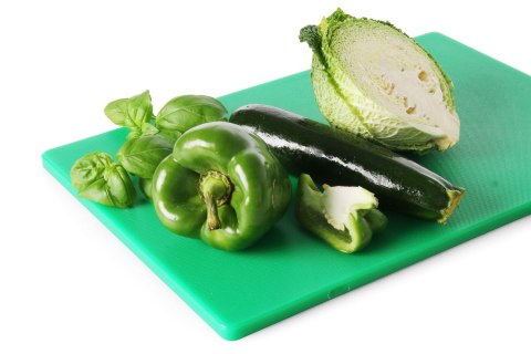 Deska do krojenia HACCP 600x400 zielona do warzyw Hendi