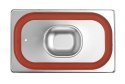 POKRYWKA DO POJEMNIKÓW GN Z USZCZELKĄ SILIKONOWĄ GN 1/4 - 265x162 Hendi