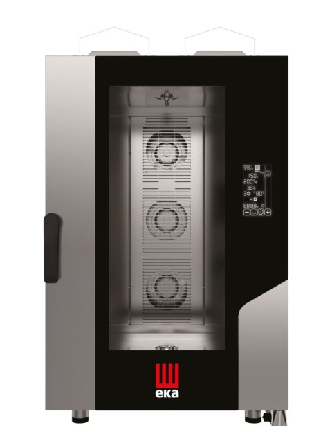 Piec konwekcyjno - parowy Millennial Black Mask GASTRO 11 x GN 1/1 gazowy z bezpośrednim natryskiem, sterowany elektronicznie
